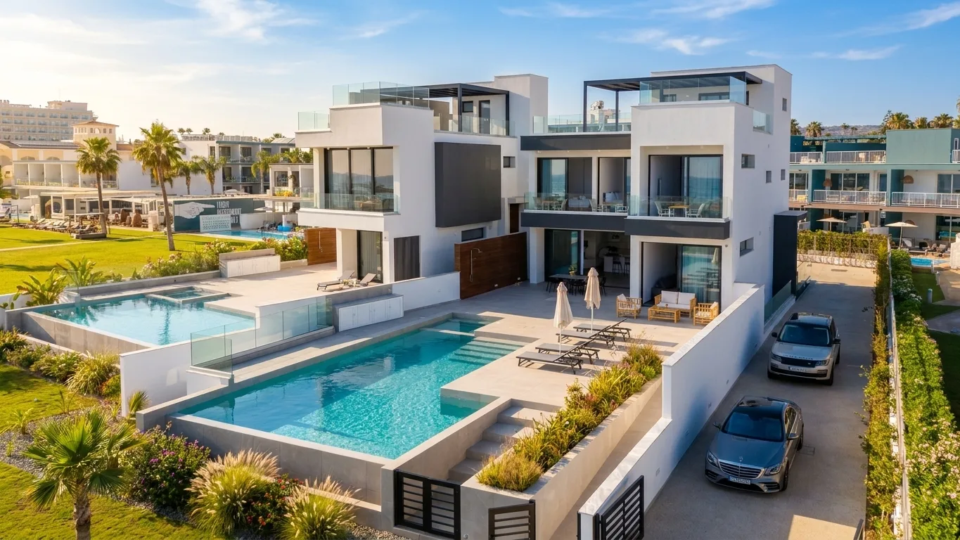 Aqua Breeze Beachfront Villas in Ayia Napa, Famagusta, Cyprus — image 3 of 10